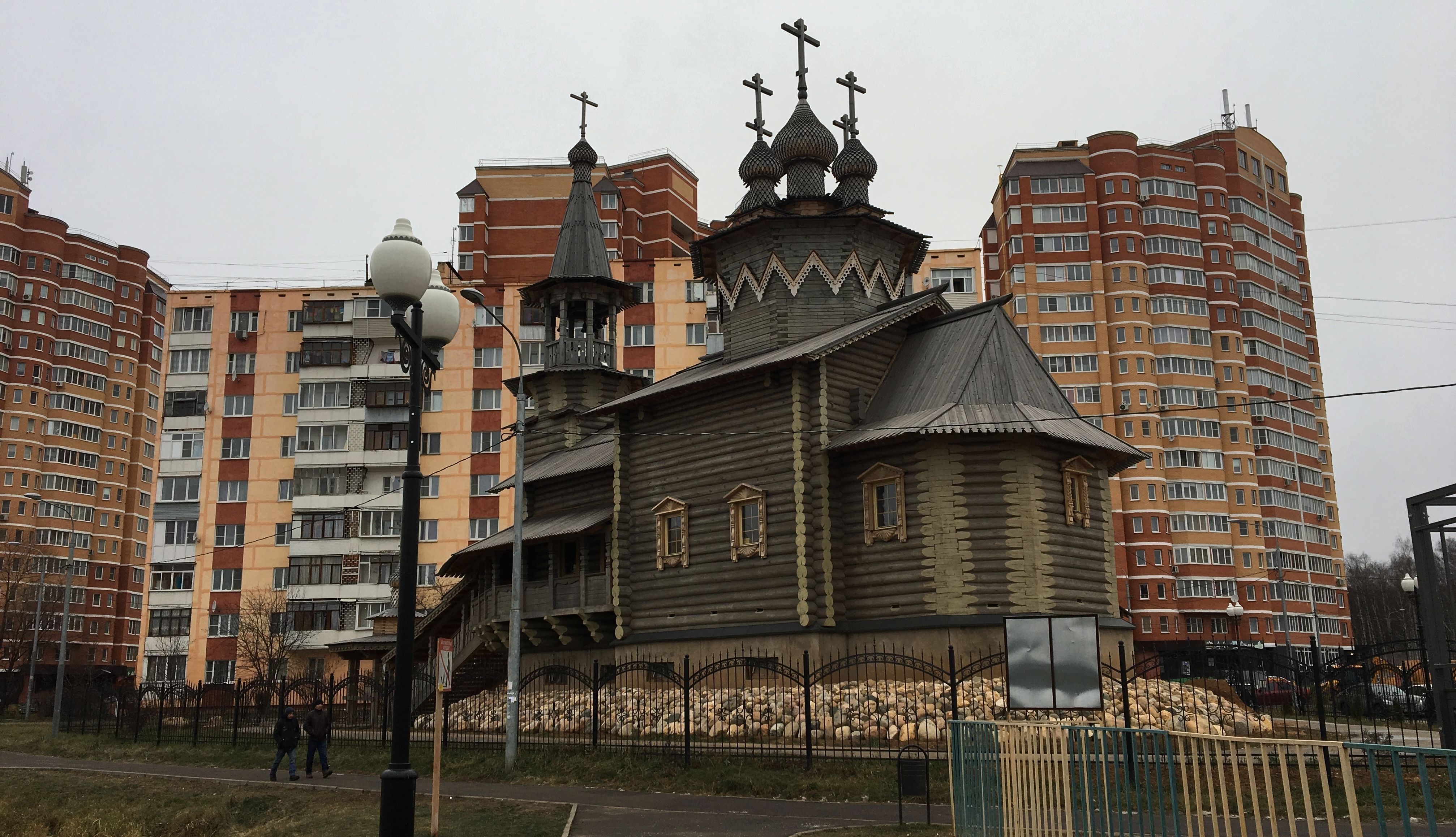 Последний этап работ завершат в новом храме Киевского