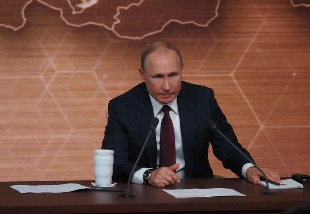 На фото Президент России Владимир Путин