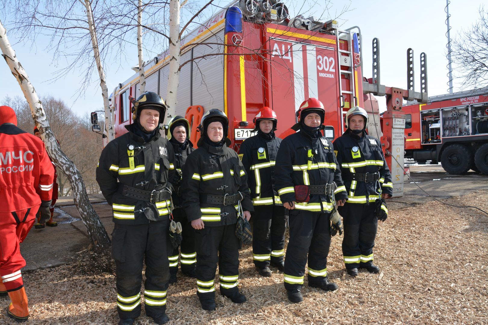 Московские пожарные создают новые отряды в ТиНАО. Фото: пресс-служба Управления по ТиНАО Департамента ГОЧСиПБ