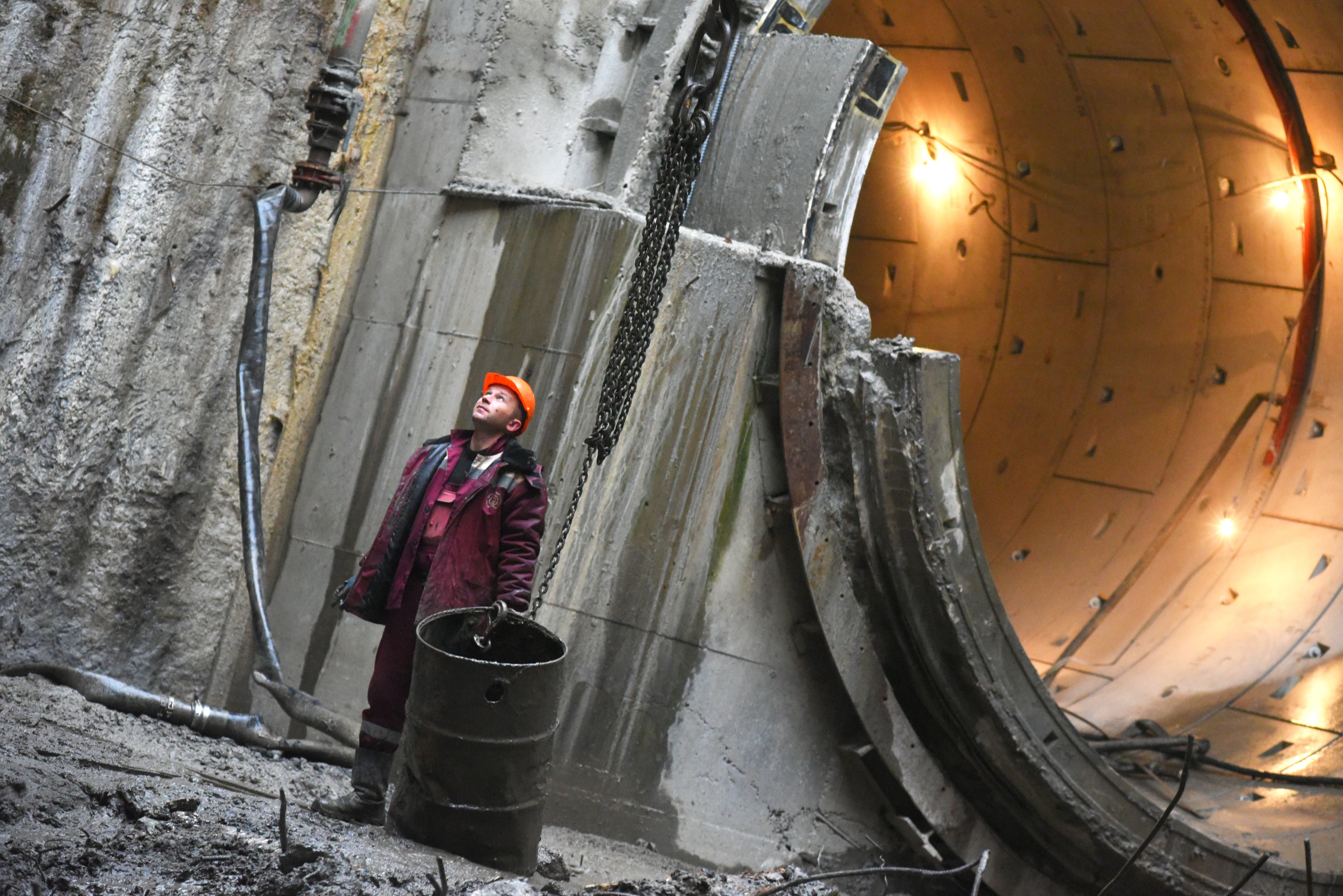 Почти 80 процентов тоннелей построили на Большом кольце московского метро