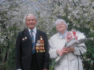Его будущая жена Нина Макеева войну пережила в Калуге