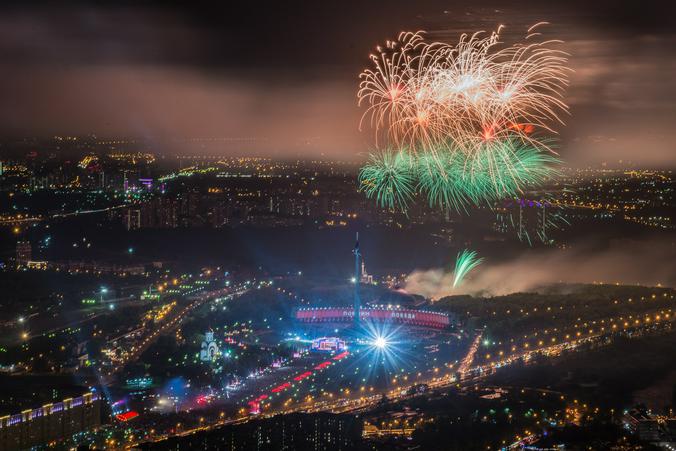 Москвичи смогут увидеть праздничный салют в День Победы по видеотрансляции. Фото: архив