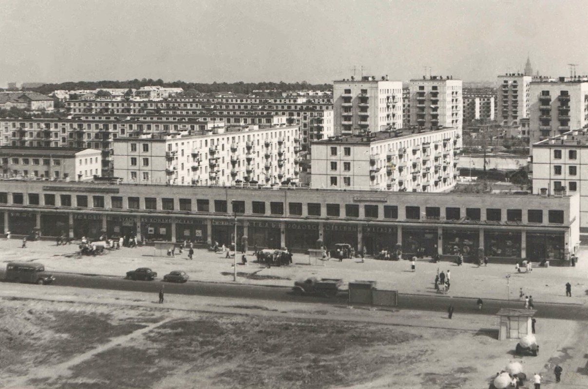 Дома из готовых квартир: историю строительства панелек рассказали москвичам. Фото: Главархив
