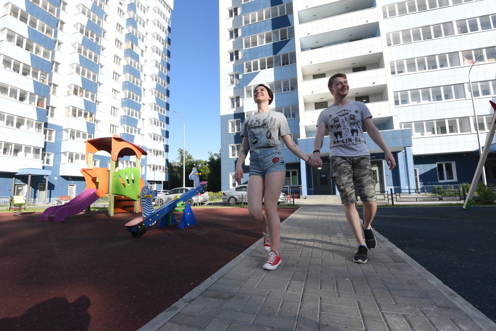 За второй месяц лета планируется сдать порядка 170 тысяч «квадратов» жилья. Фото: Александр Кожохин