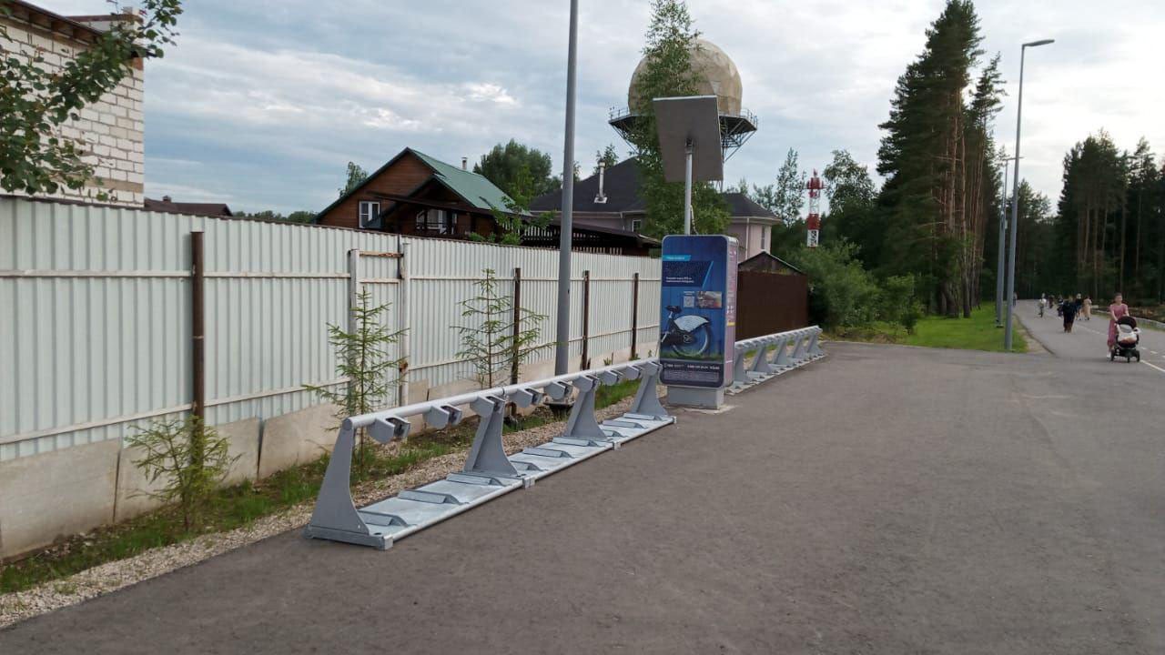 На стоянке доступно 30 велосипедов. Фото: пресс-служба администрации поселения Московский