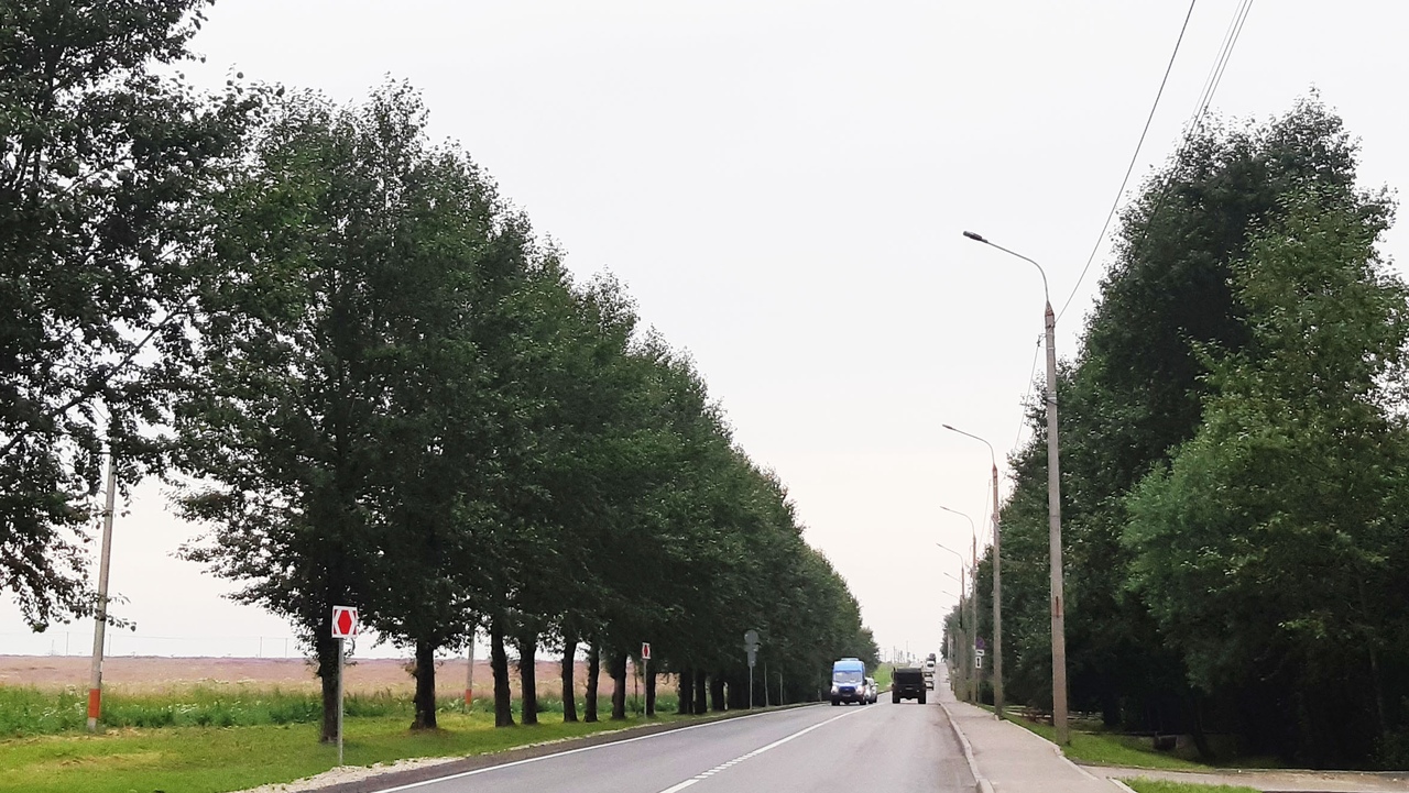 Вблизи деревни Мостовское установили новые уличные фонари