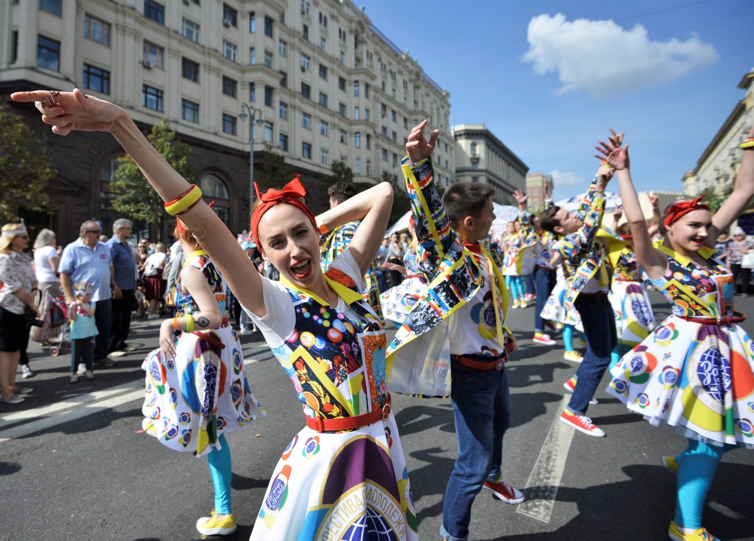 Москвичи смогут отметить День города более чем на 40 площадках. Фото: Наталья Феоктистова