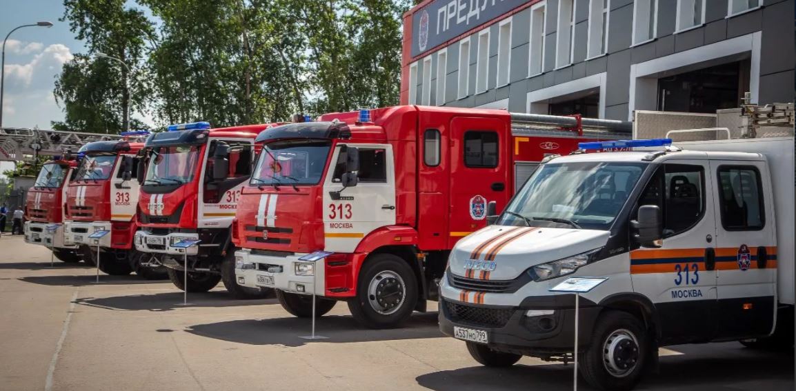 Новый пожарно-спасательный отряд заступил на дежурство в Московском 