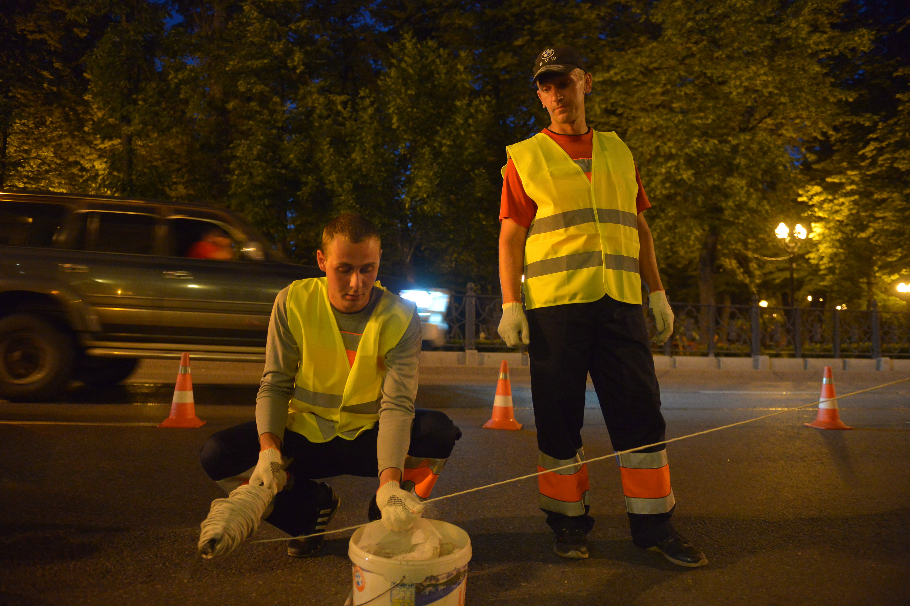 Ранее на Кувекинской улице обновили асфальтобетонное покрытие. Фото: архив, «Вечерняя Москва»