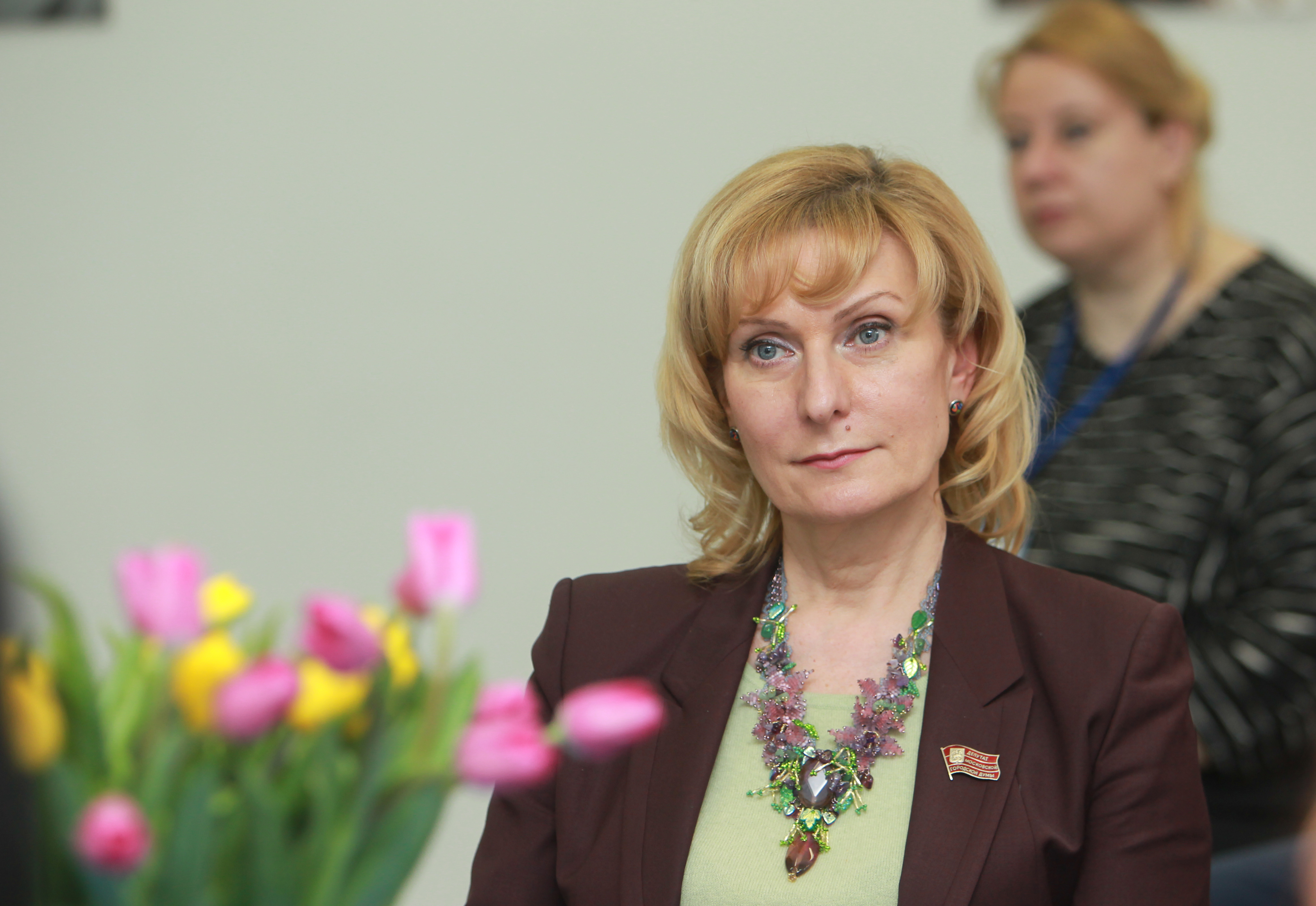 На фото: председатель комитета Совета Федерации по социальной политике Инна Святенко