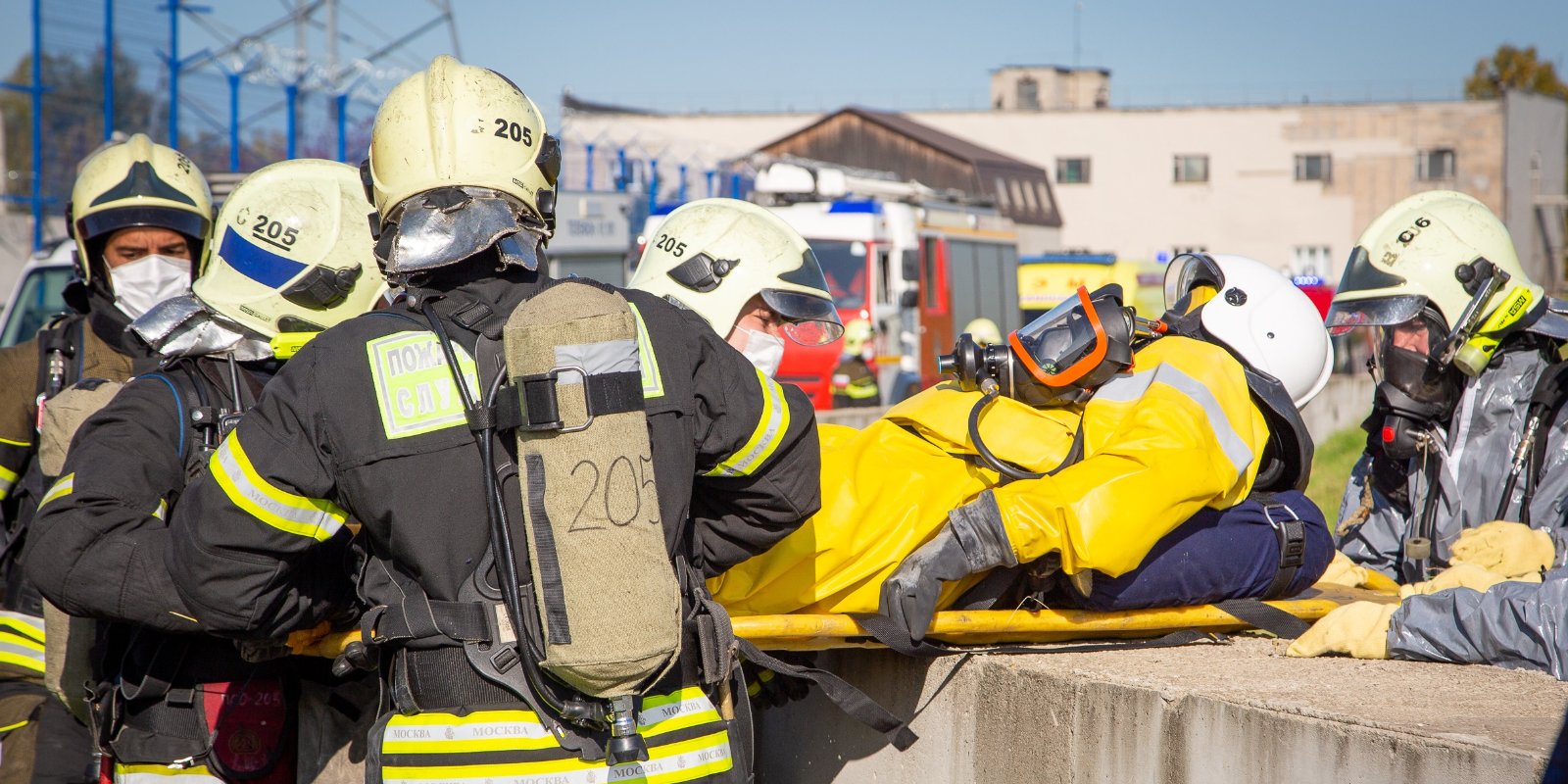 Столичные пожарные и спасатели ликвидировали условное чрезвычайное происшествие на территории ТЭЦ-25