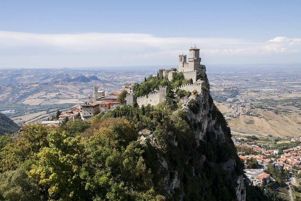 Пользователи посетили одно из самых маленьких европейских государств мира — Сан-Марино. Фото: pixabay.com
