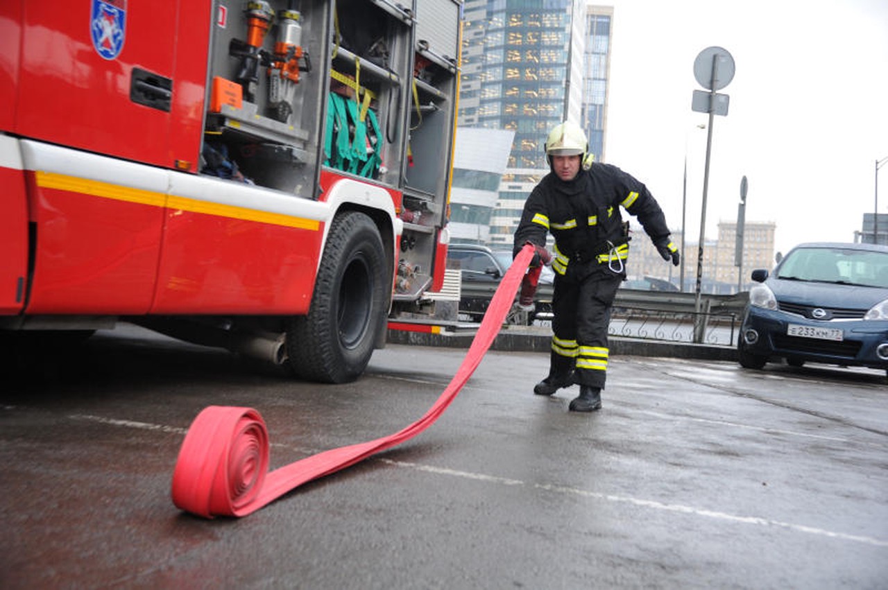 Объекты безопасности для пожарной техники установили в Рязановском