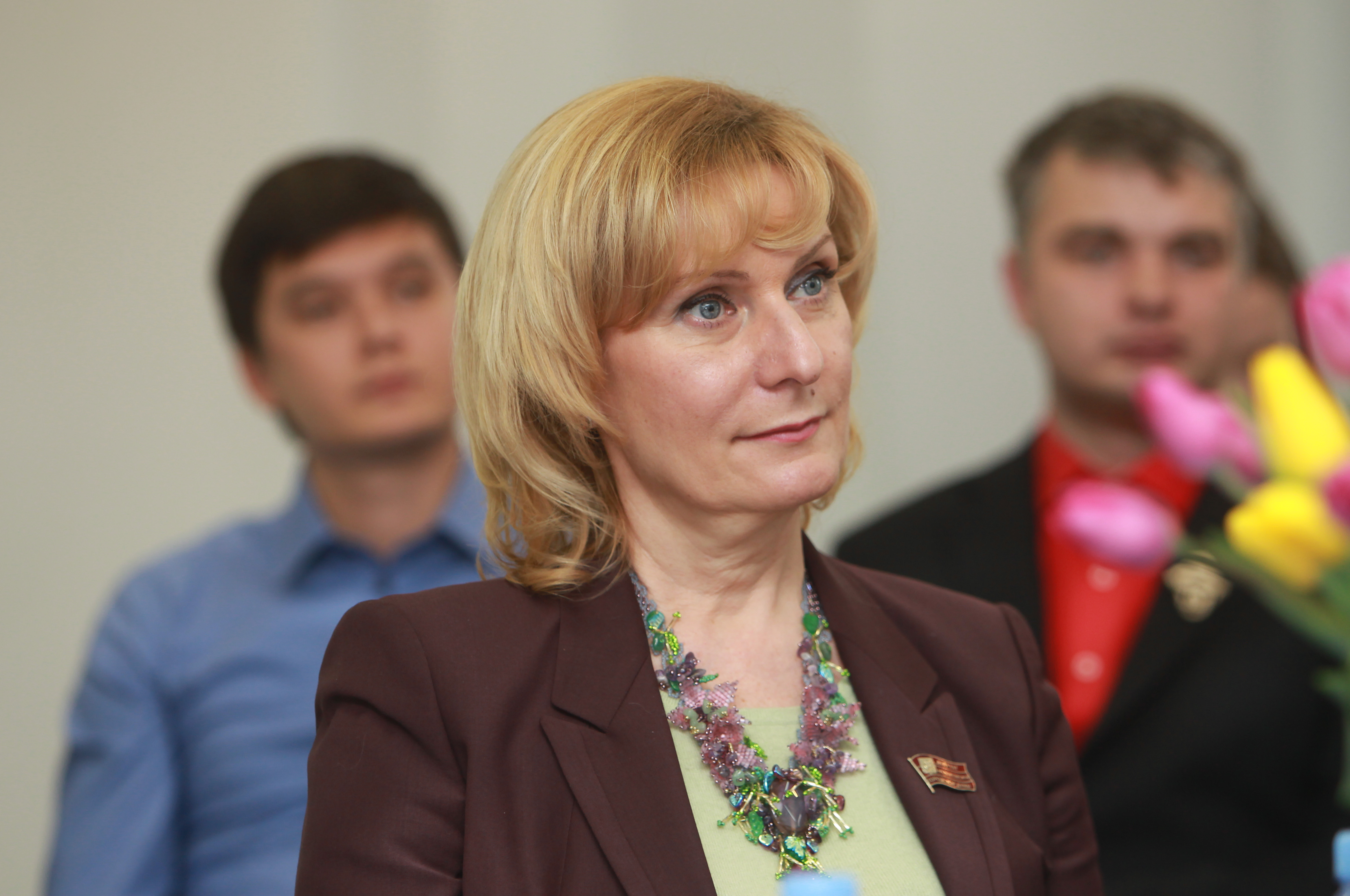 На фото сенатор Совет Федерации Инна Святенко