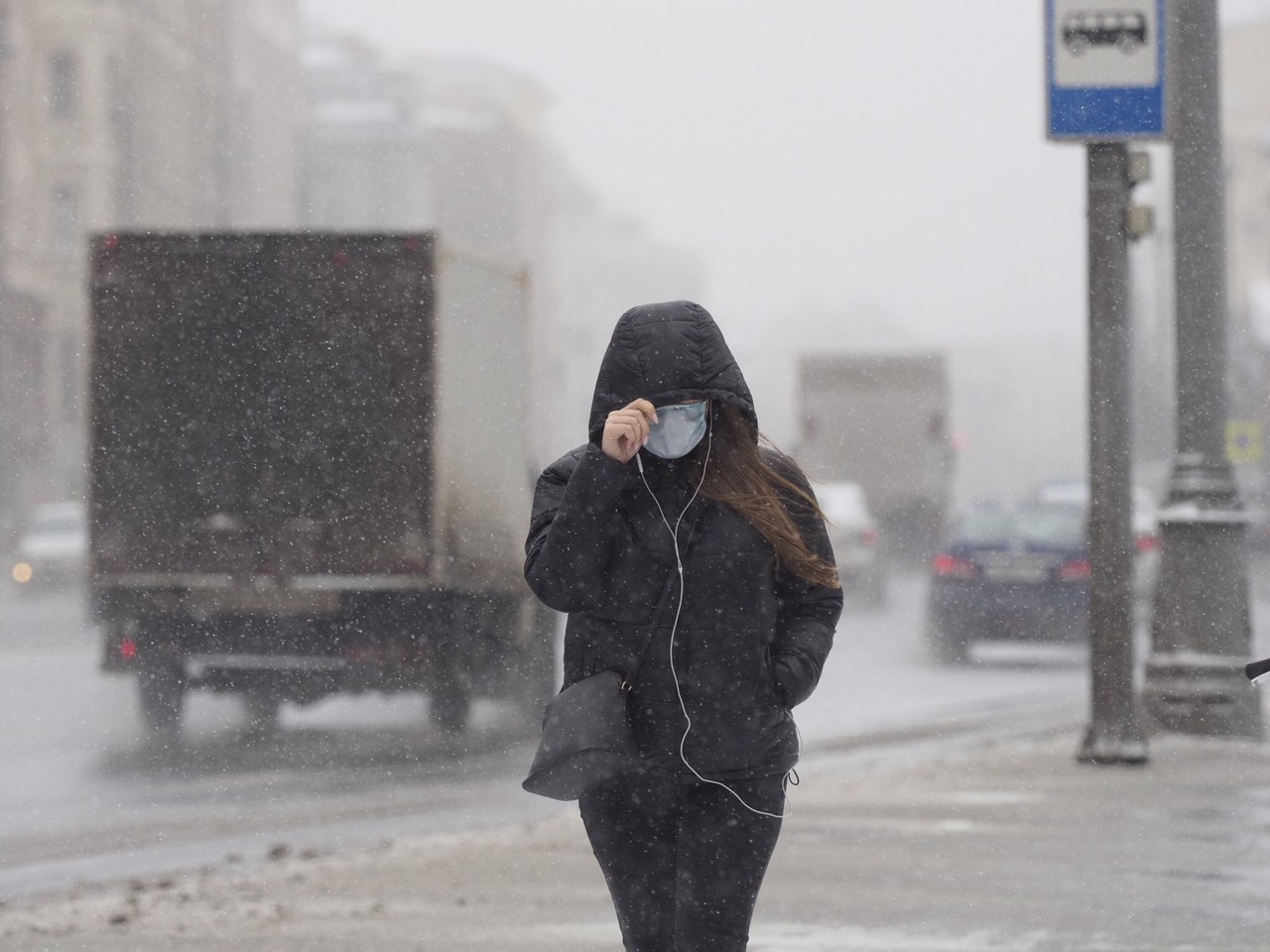 Московская температура достигнет шести градусов мороза в четверг