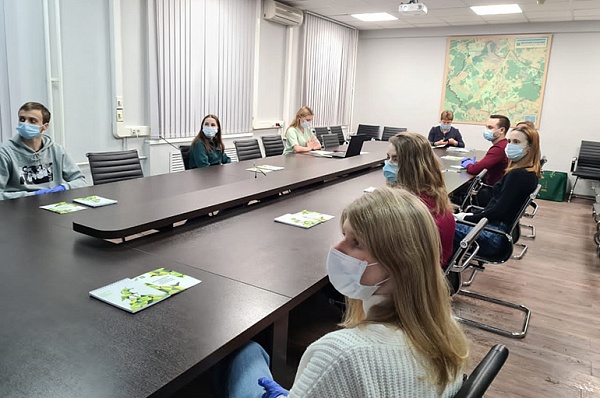 Представители Молодежной палаты Сосенского провели первое заседание в 2021 году