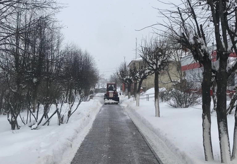 Уборку снега проведут в Роговском