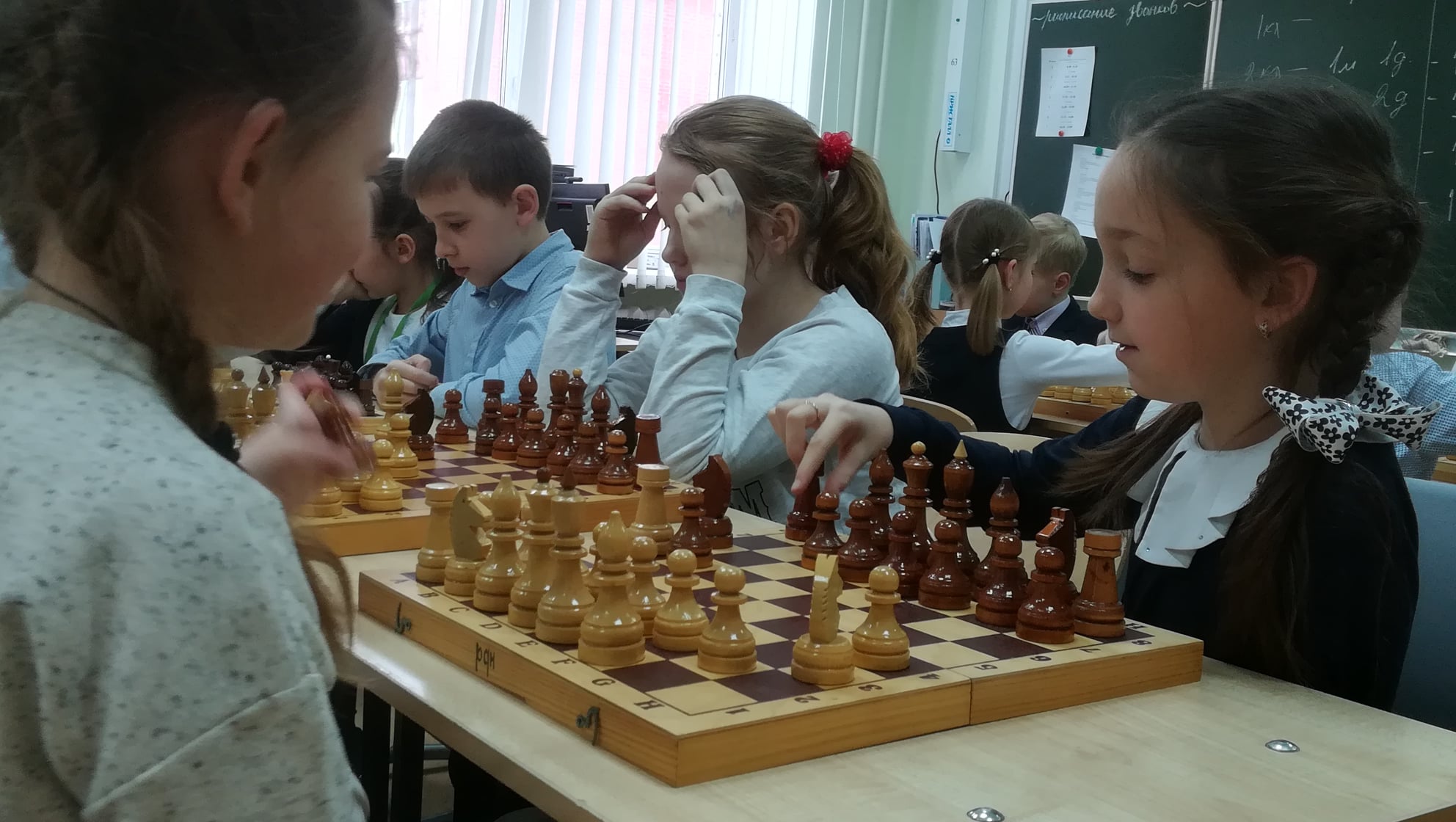 Воспитанники школы №2083 поселения Рязановское приняли участие в турнире по шахматам