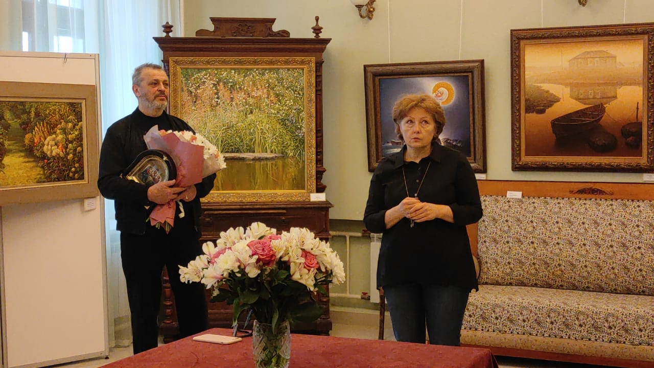 Открытие выставки художников прошло в Музее истории усадьбы Александрово-Щапово