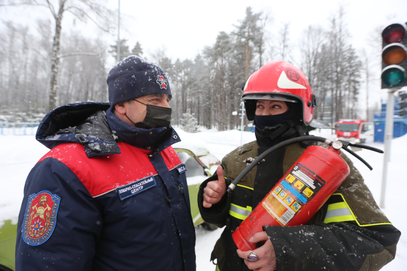 Мероприятия по профилактике предупреждения пожаров провели в городском округе Щербинка