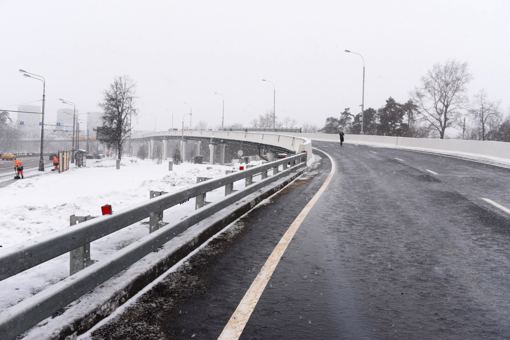 Строительство хордовых магистралей в столице планируют завершить в 2023 году. Фото: Владимир Новиков, «Вечерняя Москва»