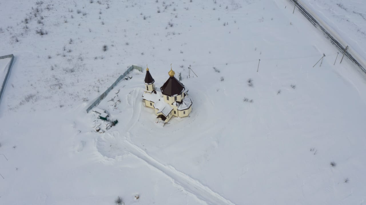 Процесс строительства храма Преображения Господня в поселении Роговское вышел на новый этап. Фото: предоставили сотрудники администрации