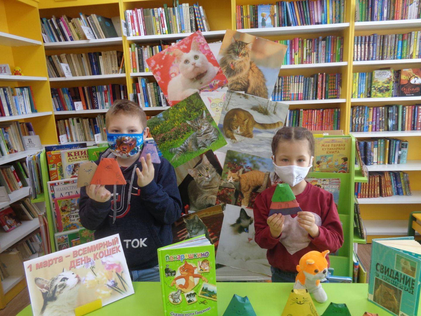 Представители Централизованной библиотечной системы городского округа Щербинка провели мероприятие для детей. Фото: официальная страница ЦБС Щербинки в социальных сетях