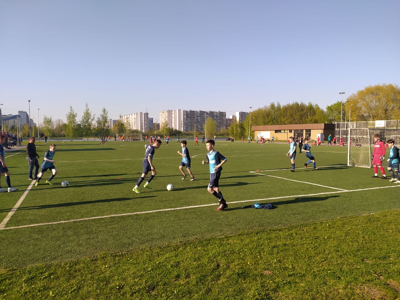 Юные футболисты из Воскресенского выиграли игру отборочного этапа Всероссийского турнира