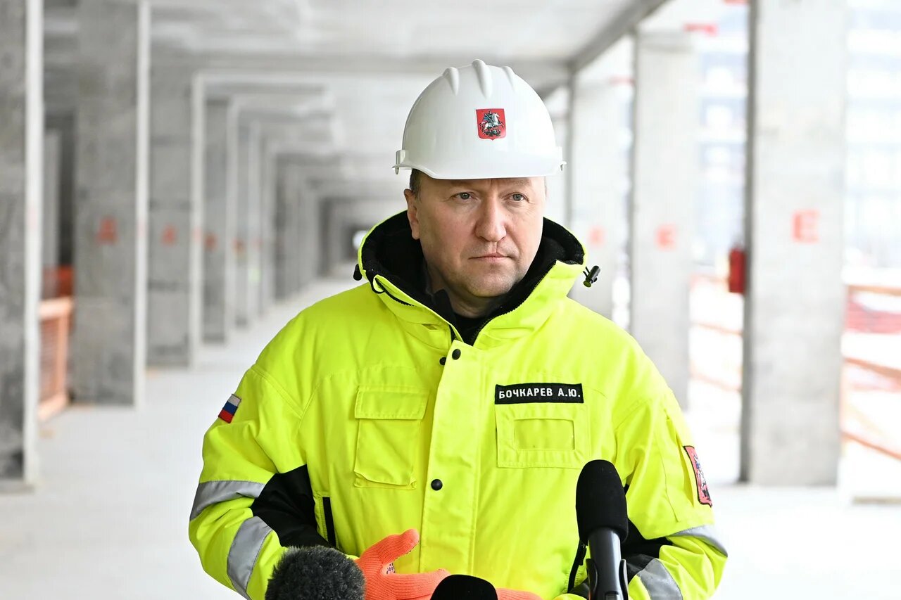 Андрей Бочкарев рассказал о ходе работ по проходке тоннелей на востоке БКЛ метро