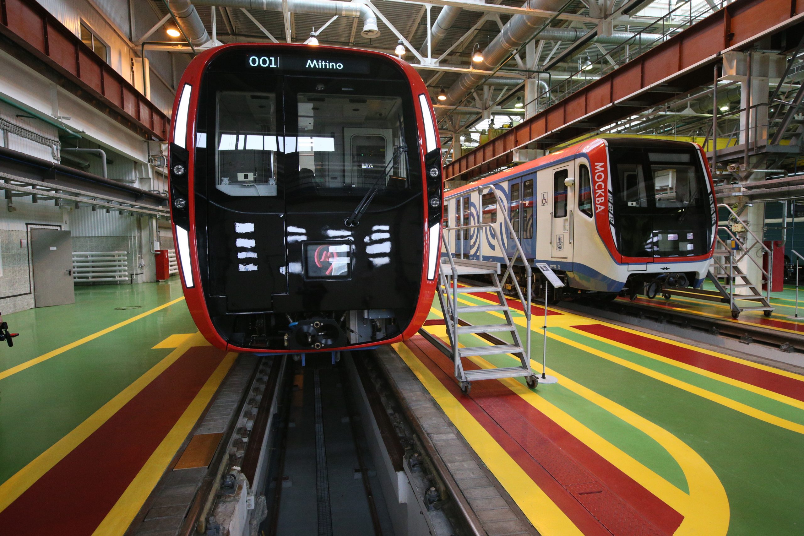 Темпы обновления поездов метро в Москве — самые быстрые в мире