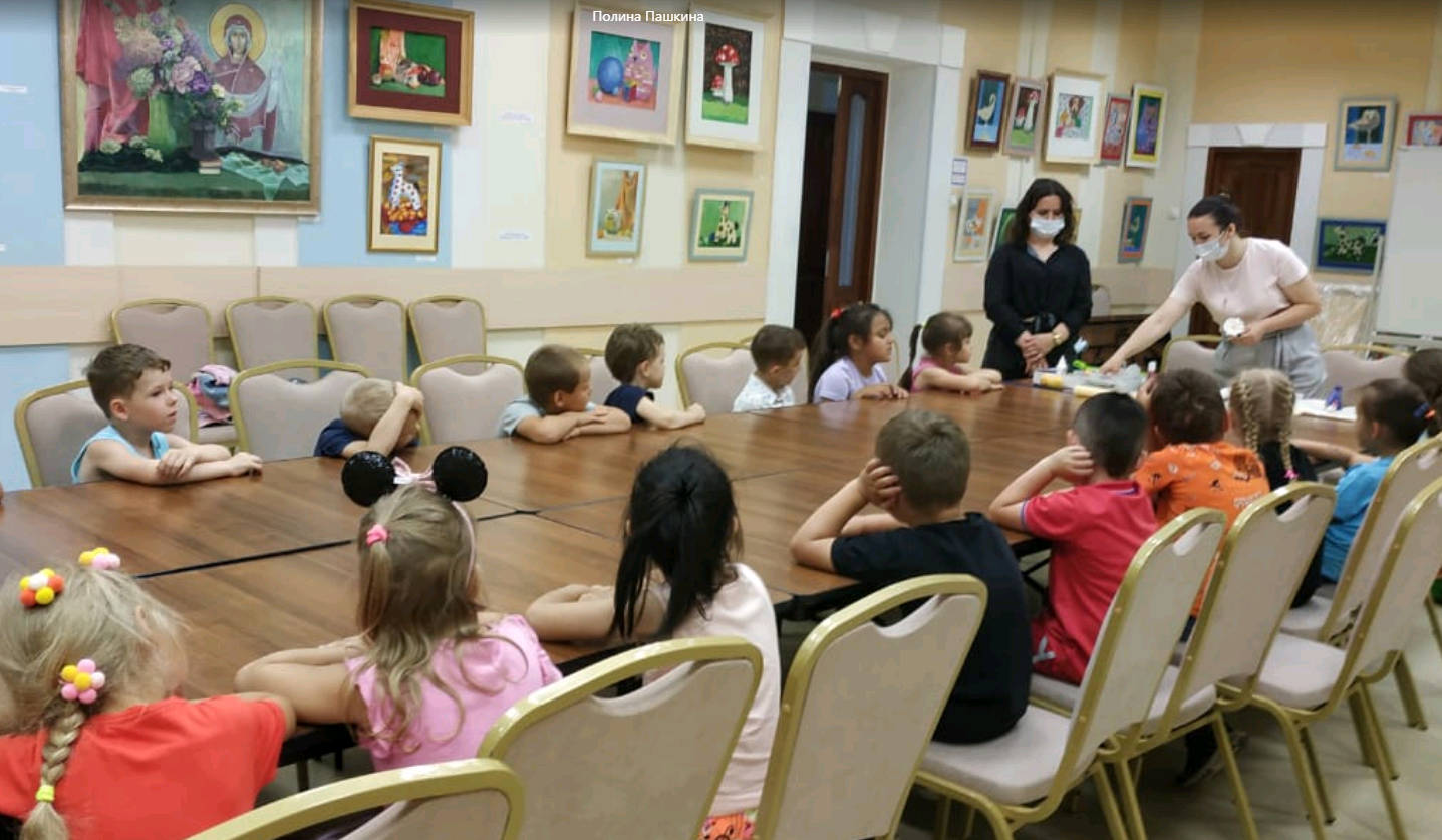 Мастер-класс провели для воспитанников детского сада в Доме культуры «Десна»