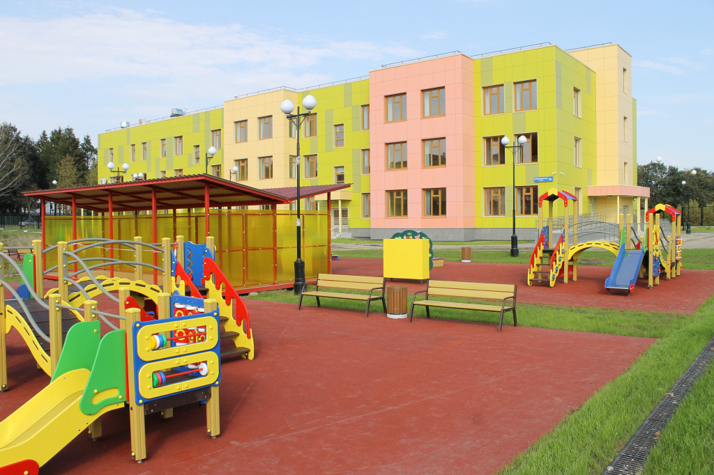 Строительство детского сада завершили в Первомайском