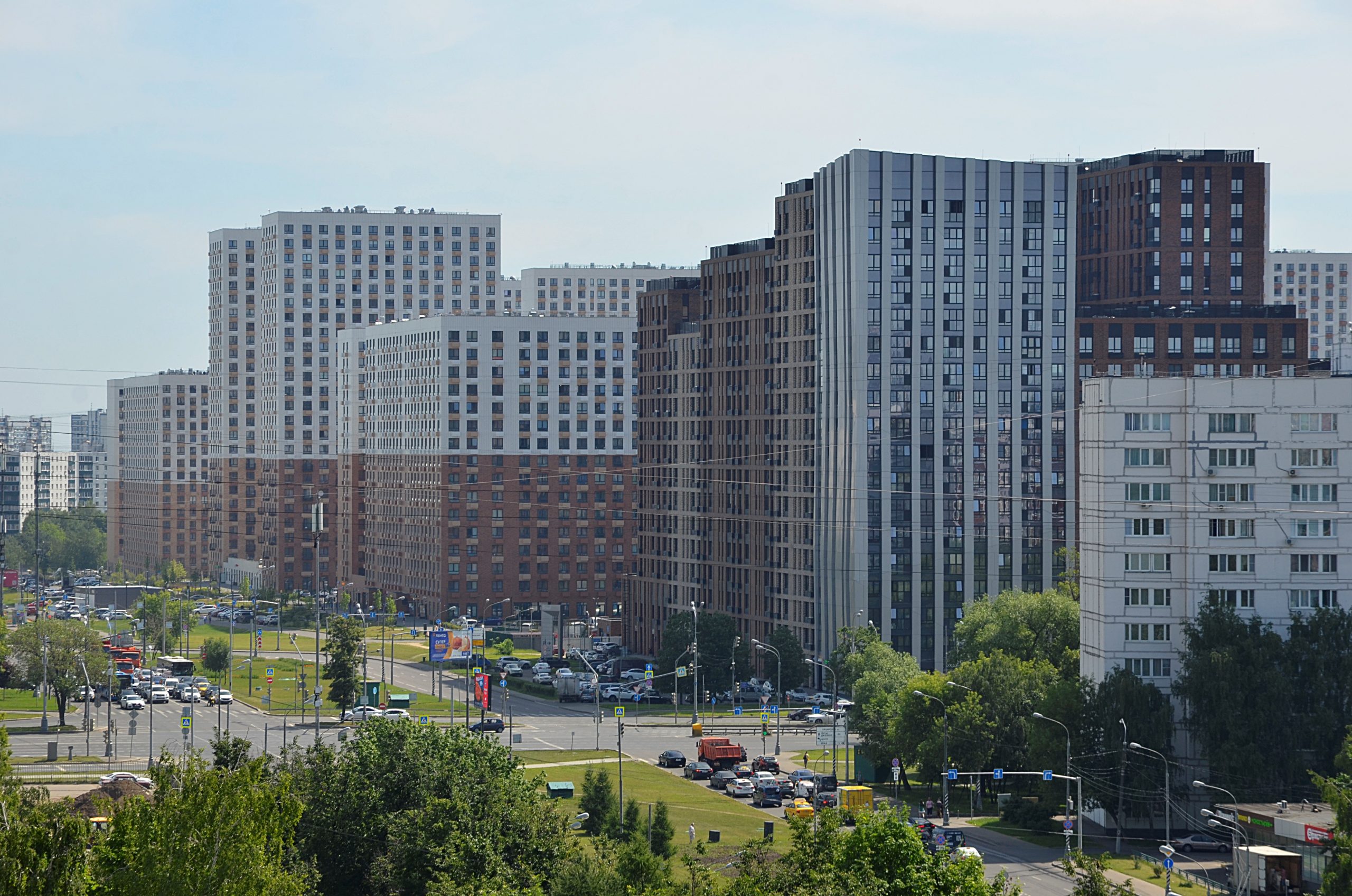 Еще 100000 квадратных метров жилья построят в Новой Москве в третьем квартале