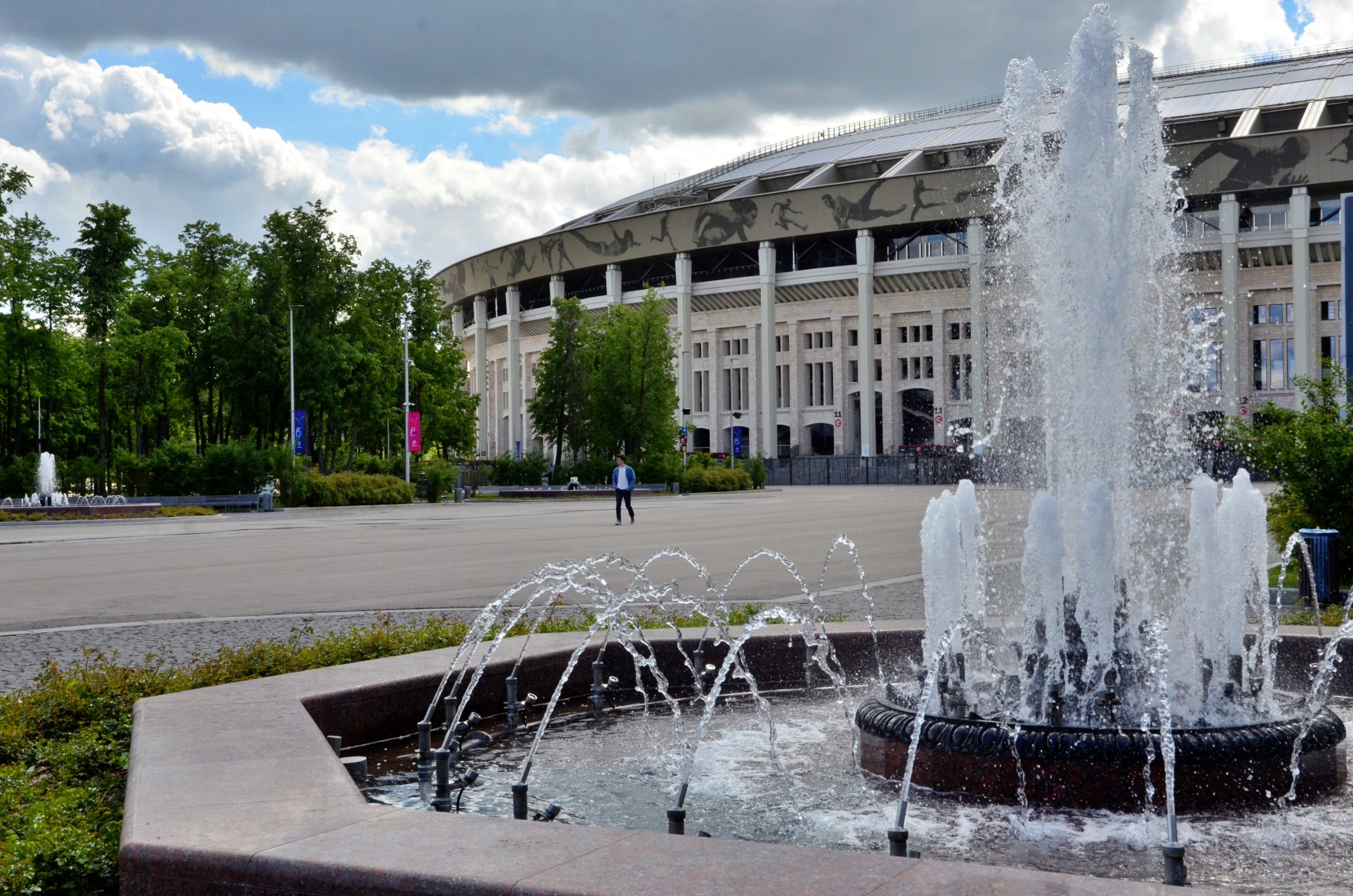Работа столичных фонтанов закончится в октябре. Фото: Анна Быкова