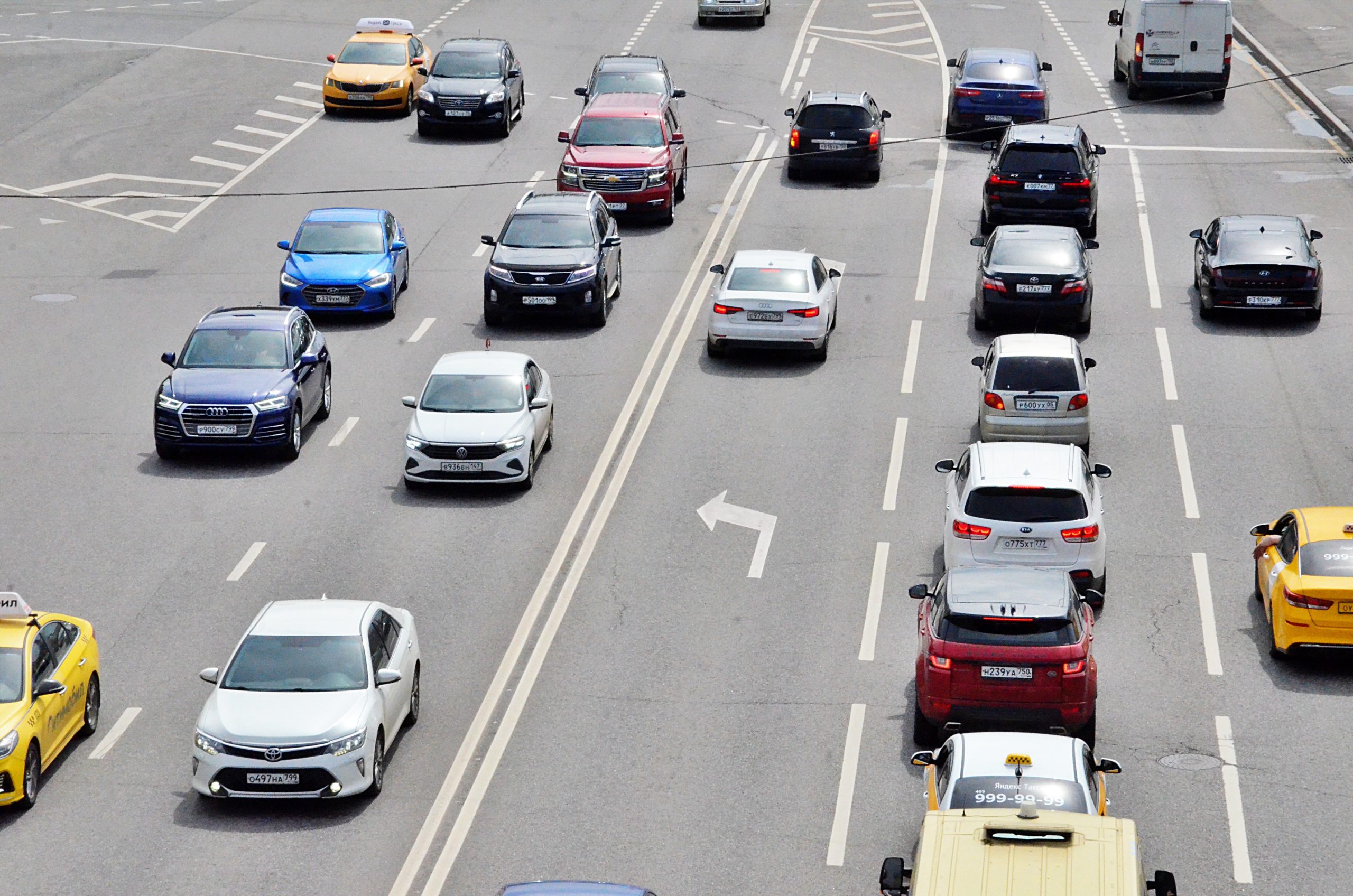 Свыше 285 километров дорог появится в Москве до 2024 года