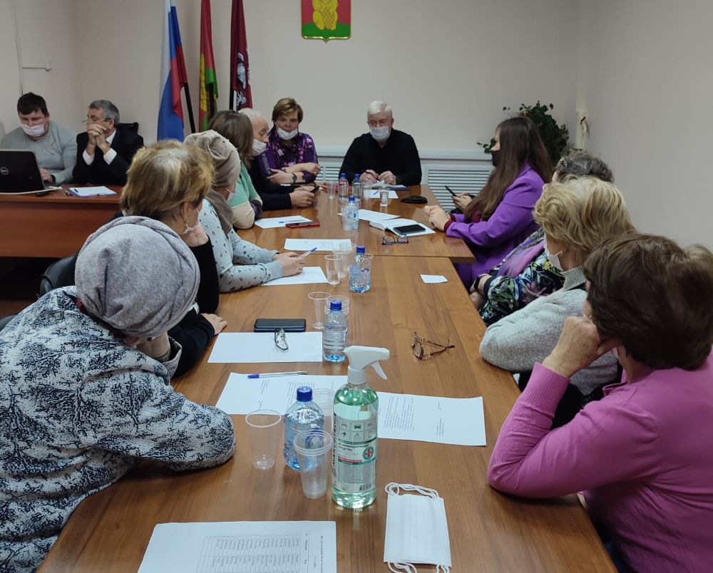 Заседание общественного совета прошло в Михайлово-Ярцевском