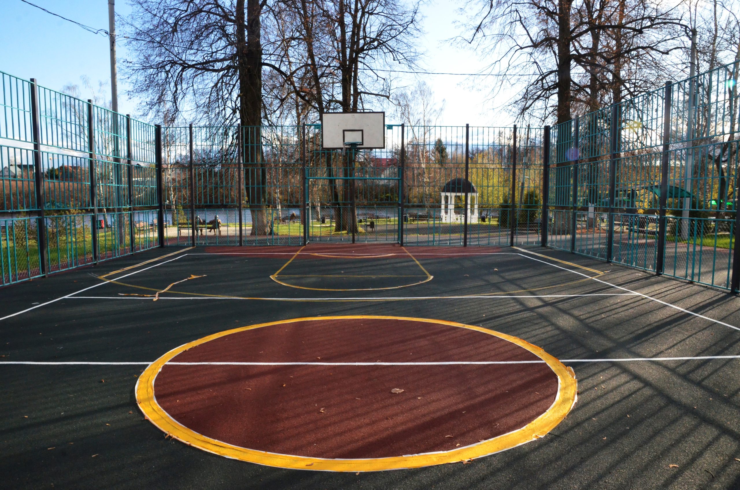 Спортивные соревнования по баскетболу прошли в поселении Марушкинское