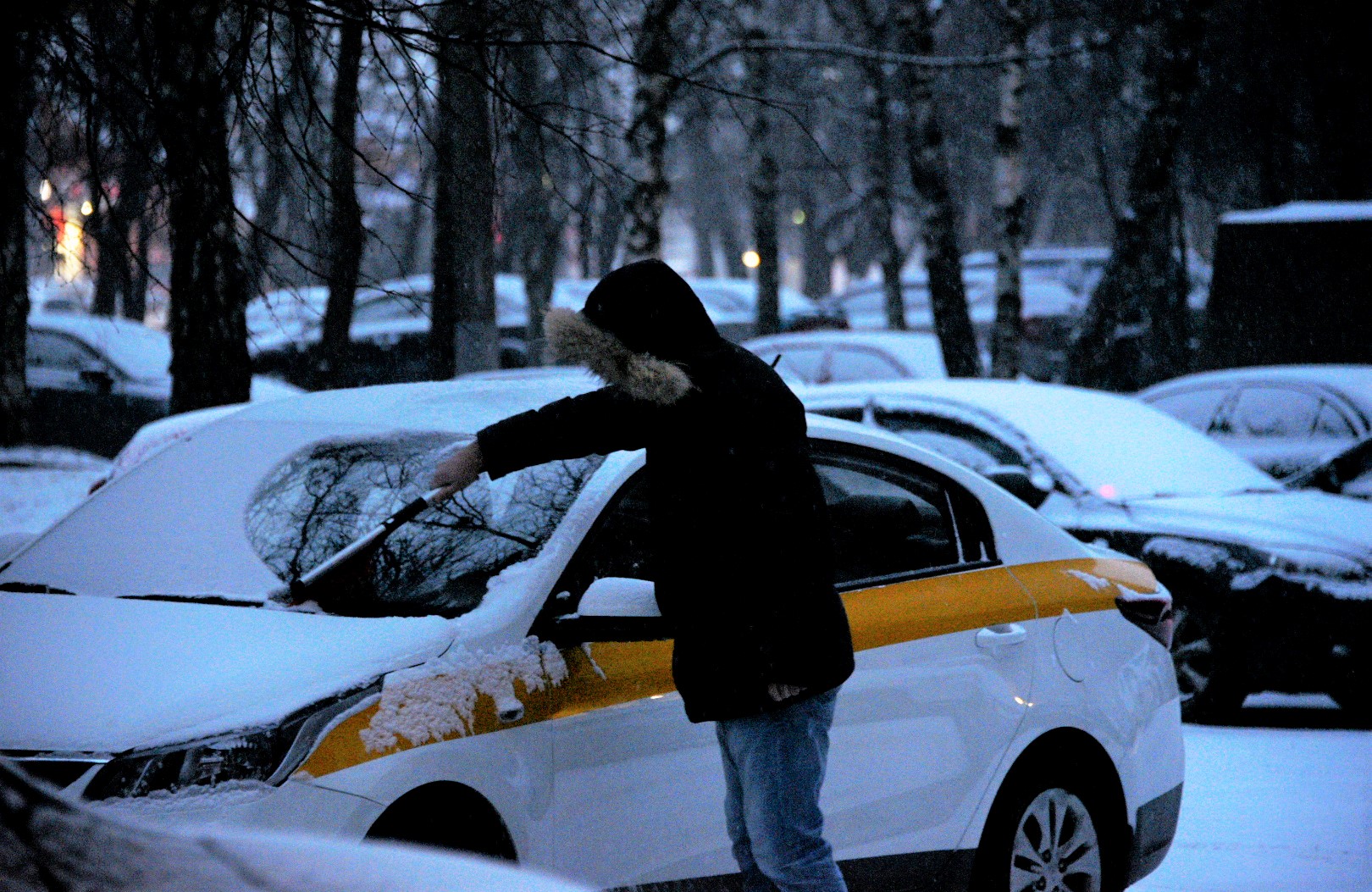 Метеорологи зарегистрировали самую холодную ночь на 22 декабря в Москве за последние 54 года. Фото: Пелагия Замятина, «Вечерняя Москва»
