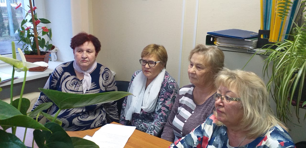 Онлайн-встреча прошла в Совете ветеранов Новофедоровское
