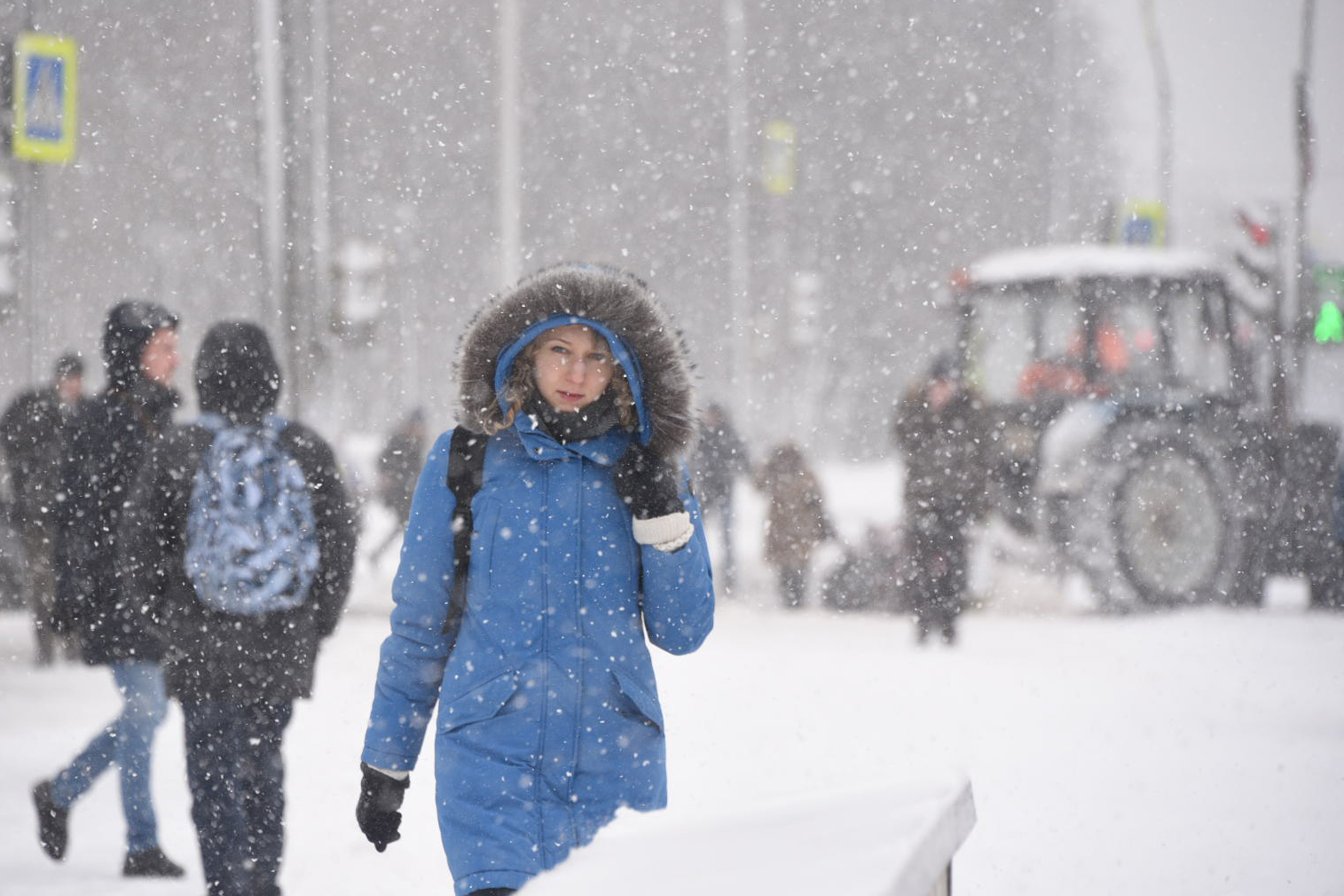 Сильный снегопад за последние 28 лет прошел в столице 13 и 14 декабря. Фото: Пелагия Замятина, «Вечерняя Москва»