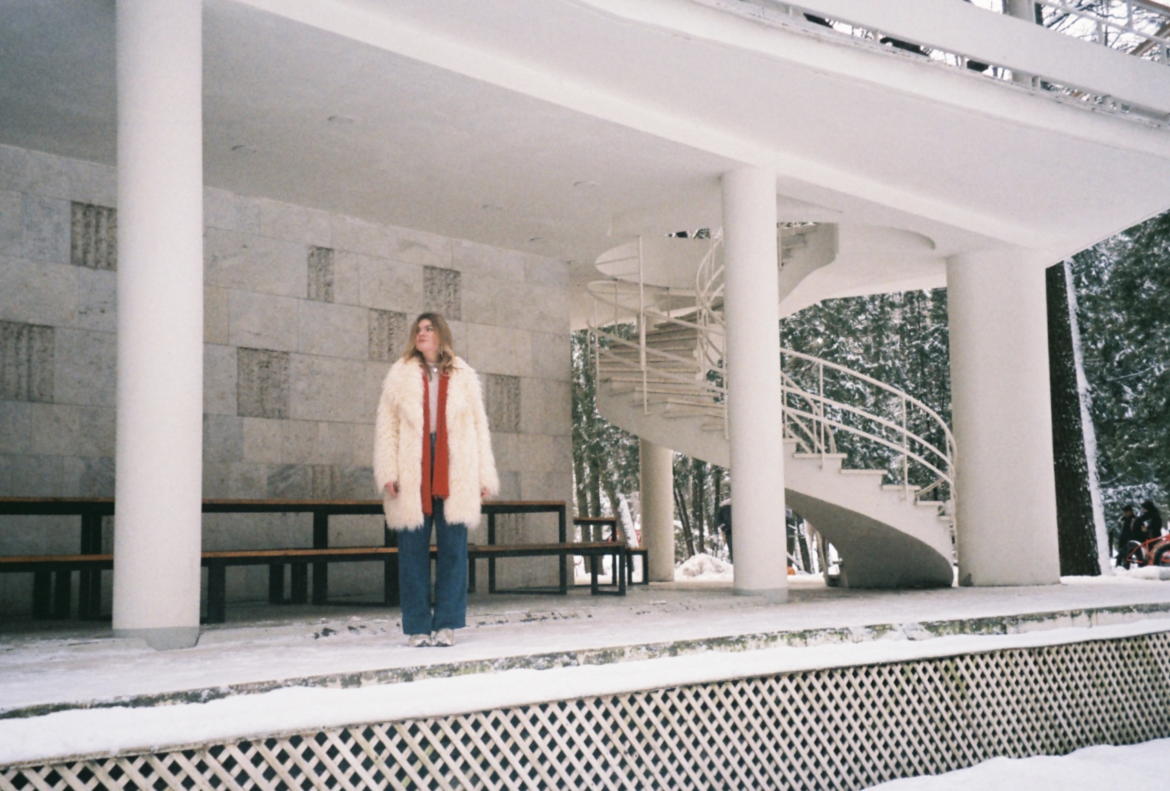 Винтовая лестница музейного комплекса — настоящий арт-объект и прекрасная локация для фотографий. Фото: Мансур Усанов