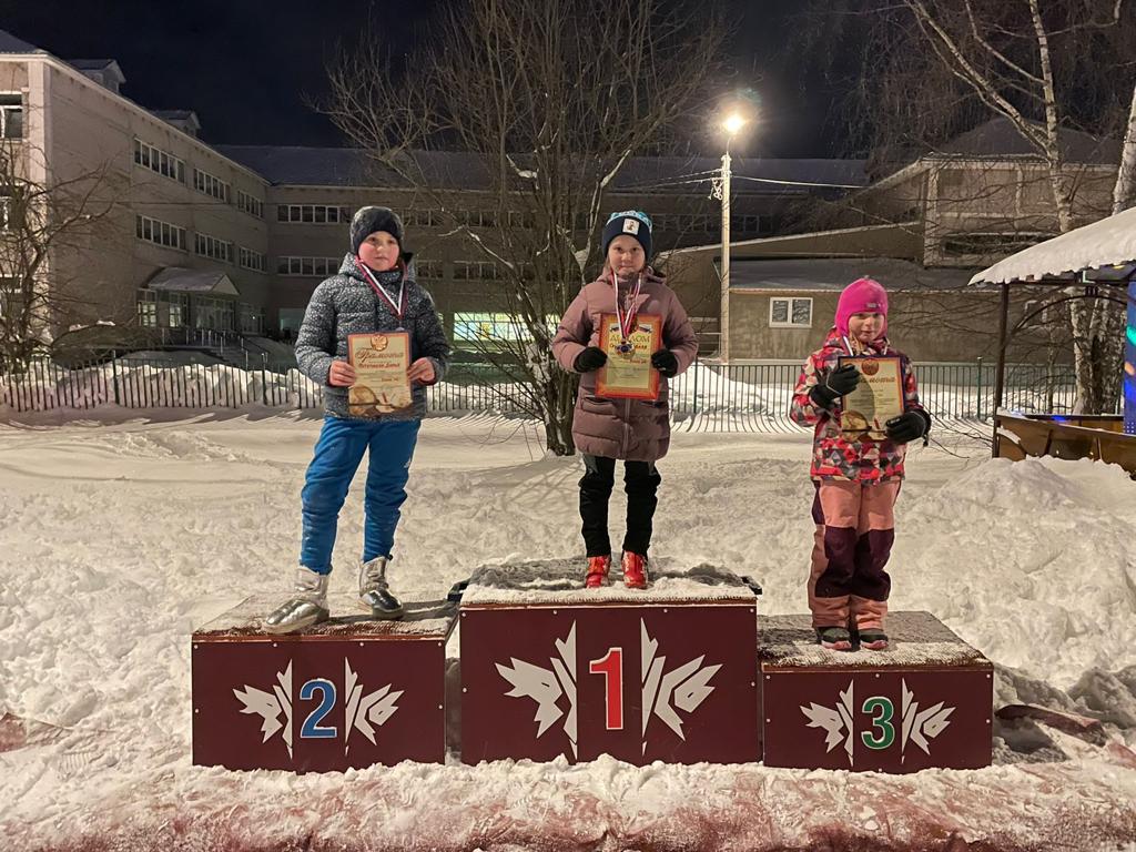 Лыжники из Кленовского стали призерами соревнований «Новогодняя лыжня»