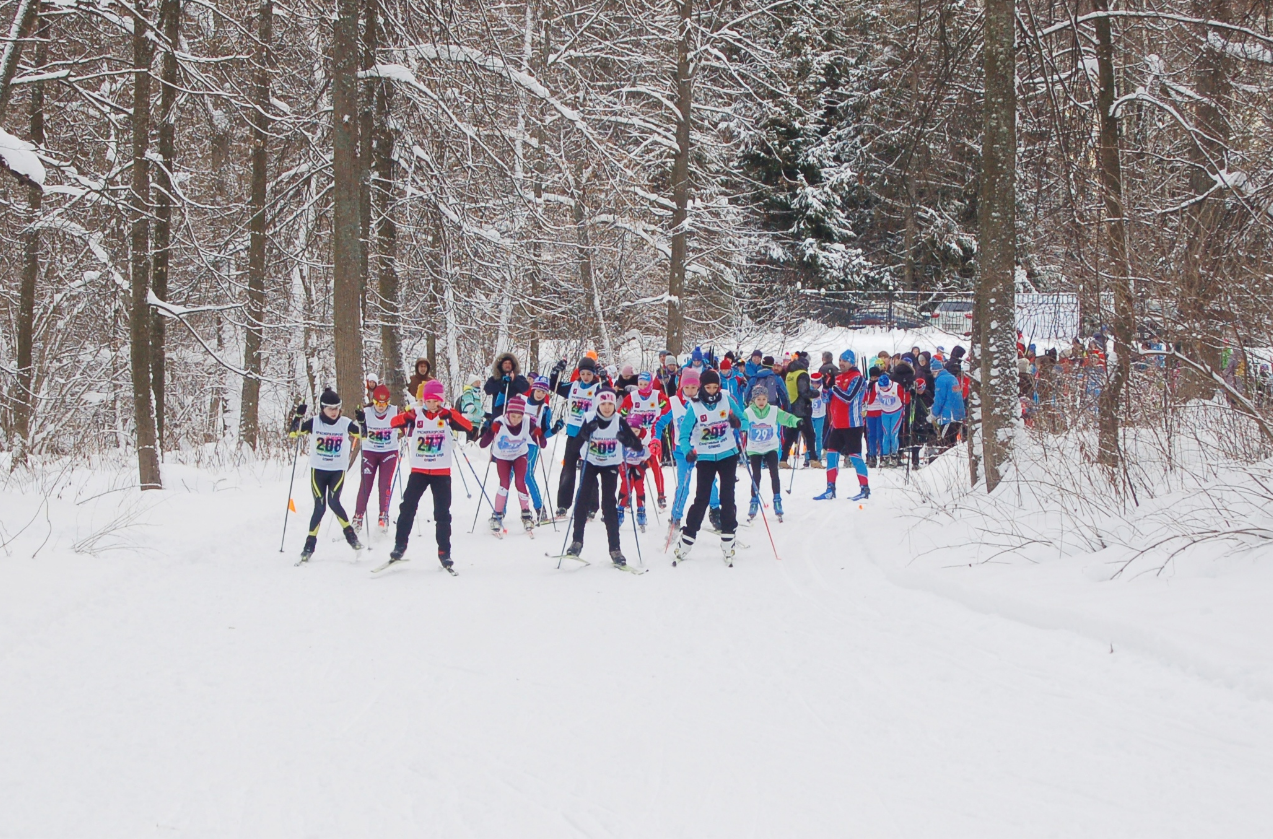 Рождественская лыжная гонка состоялась в Краснопахорском