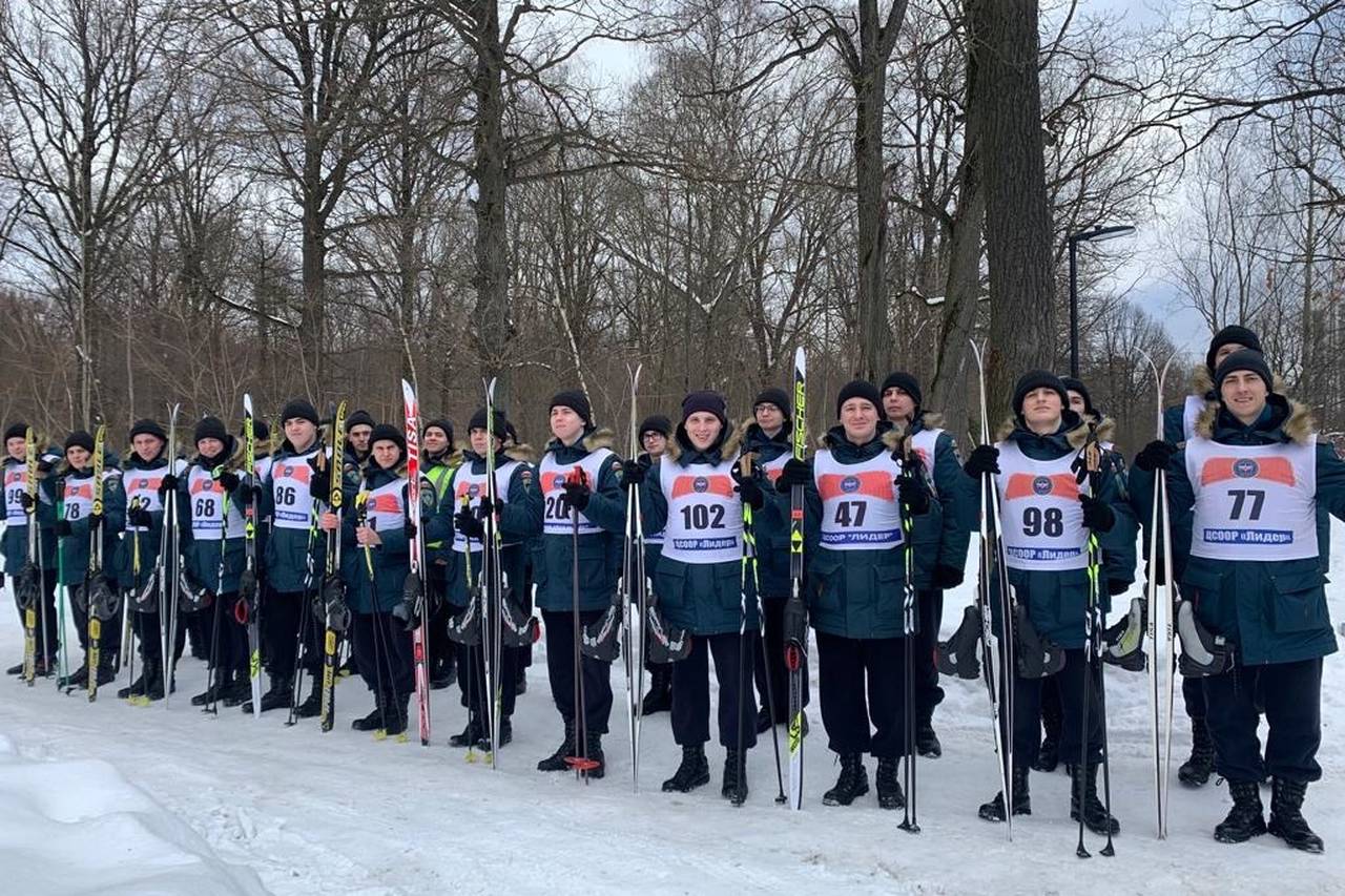 Сотрудники Центра «Лидер» поселения Мосрентген приняли участие в лыжной эстафете