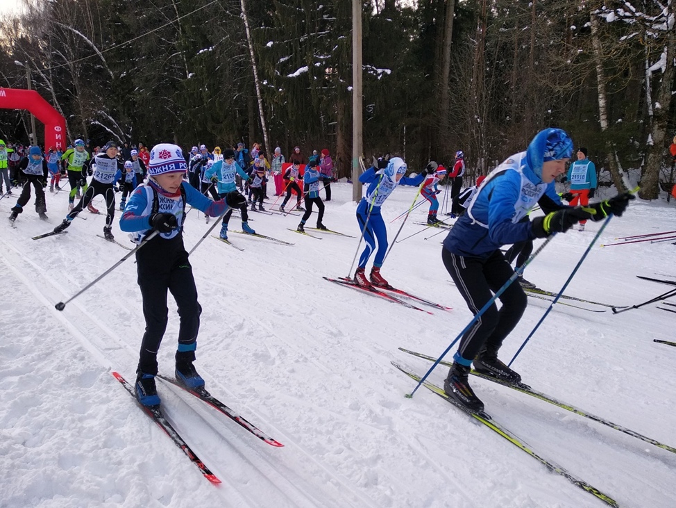 Жители по поселения Михайлово-Ярцевское приняли участие в лыжных стартах