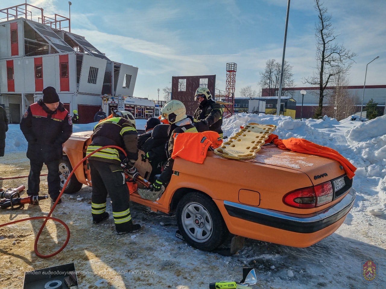 Огнеборцы оттачивают свое мастерство