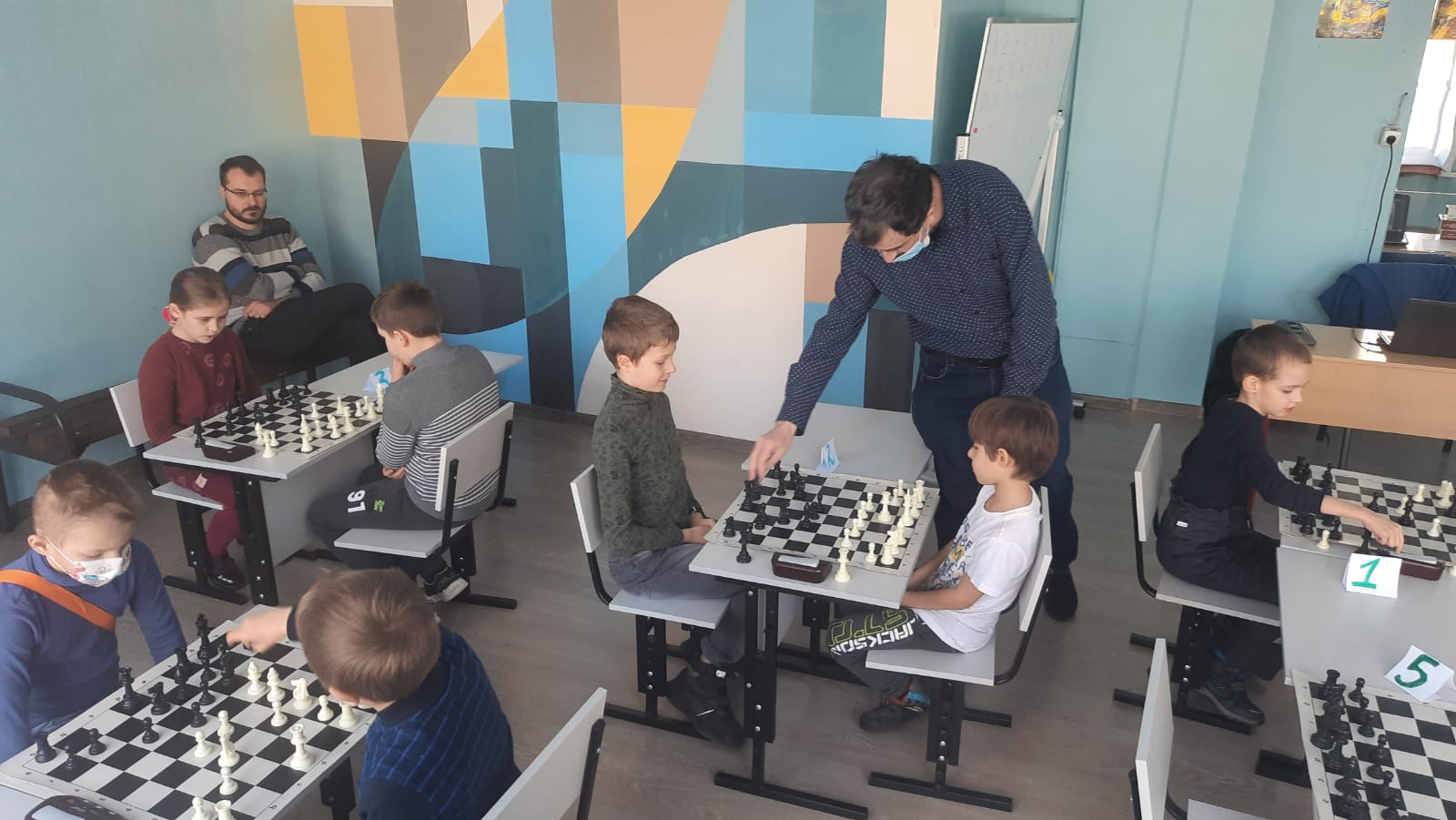 Турнир по шахматам среди школьников прошел в поселении Кокошкино