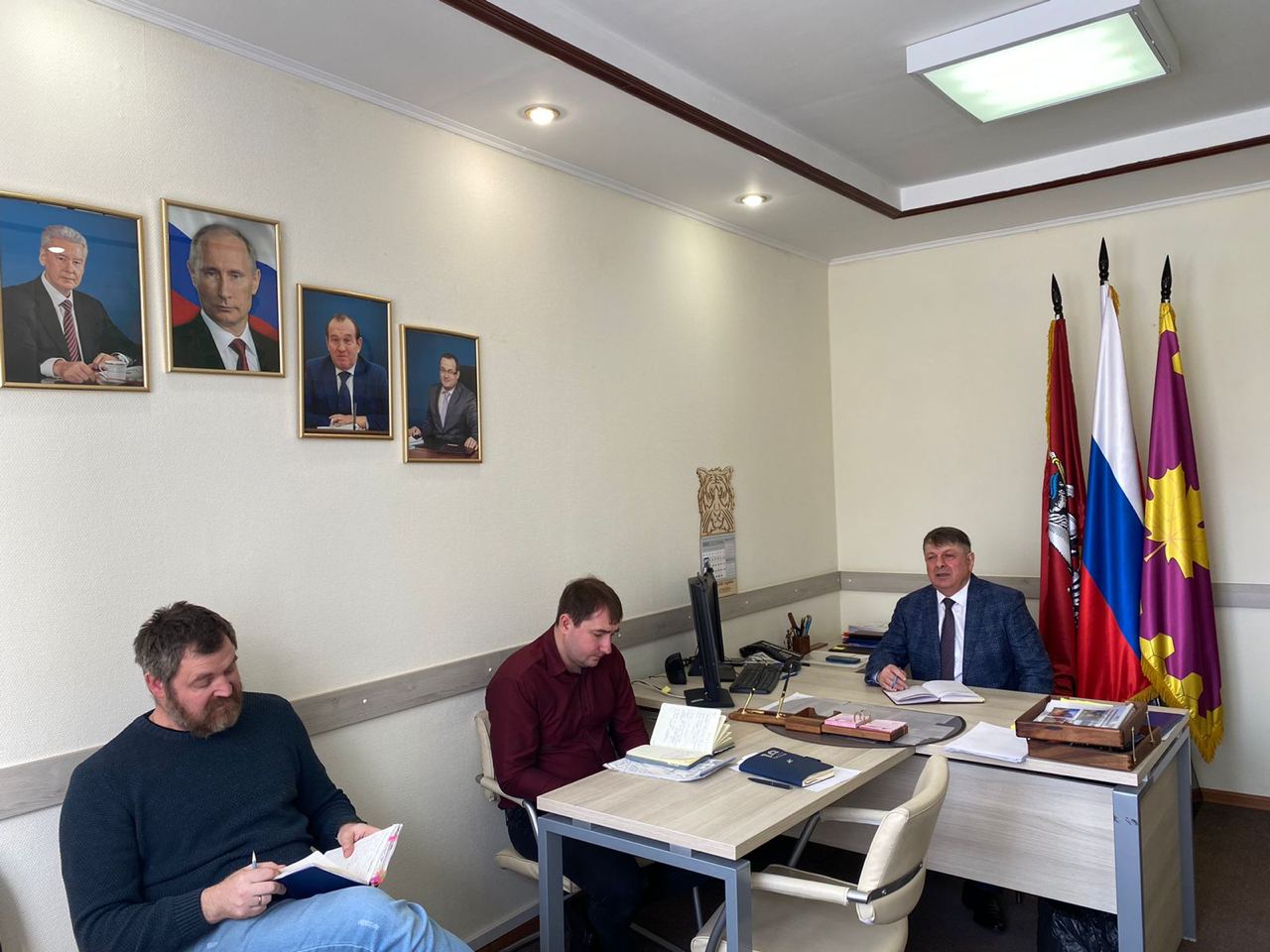 Оперативное совещание прошло в администрации поселения Кленовское