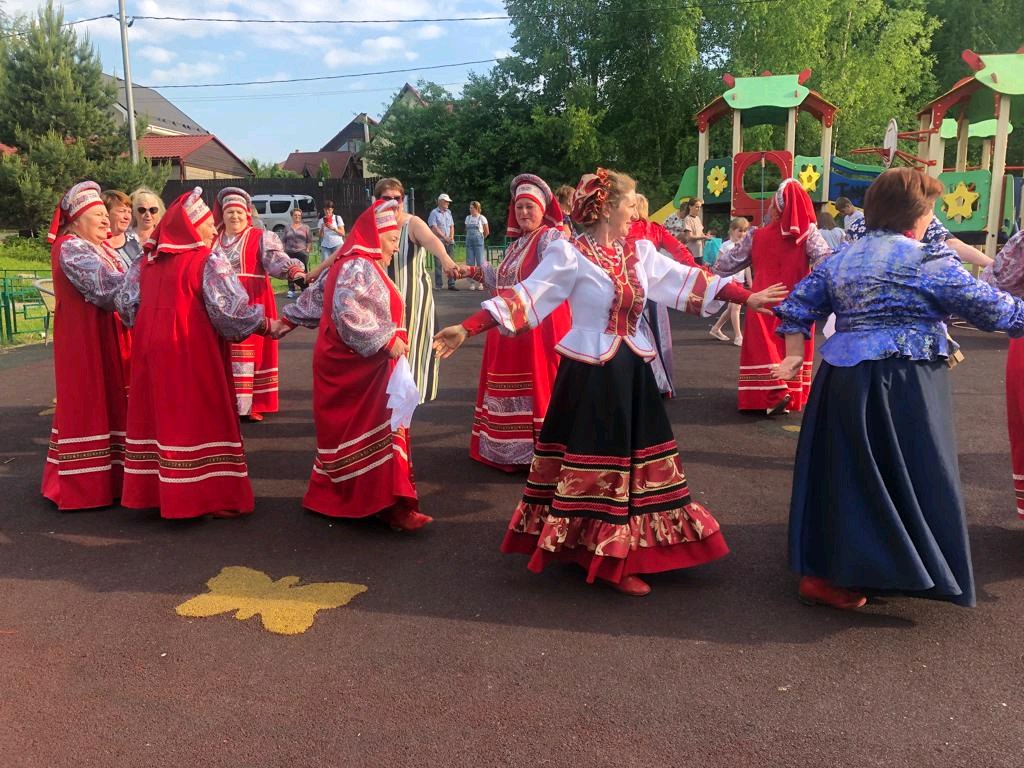 Выездное праздничное мероприятие прошло в поселении Щаповское