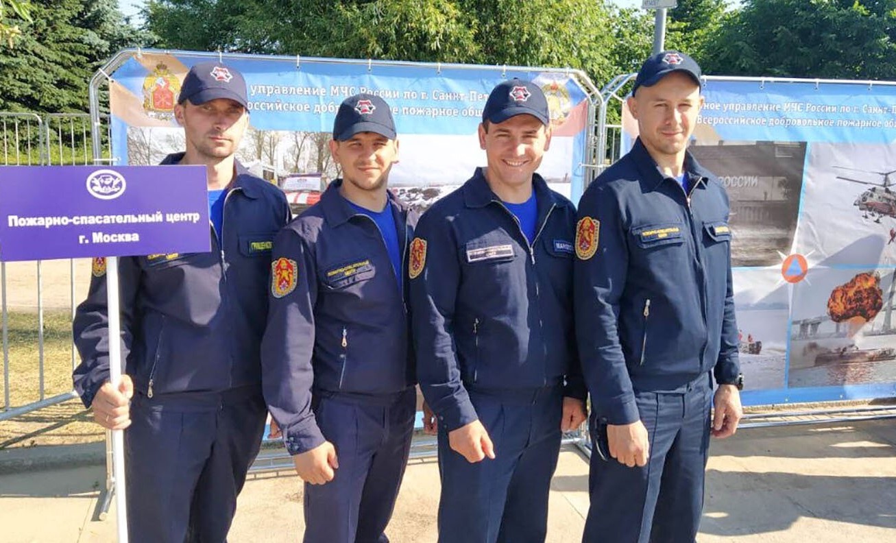 Команда спасателей Москвы показала лучший результат на соревнованиях